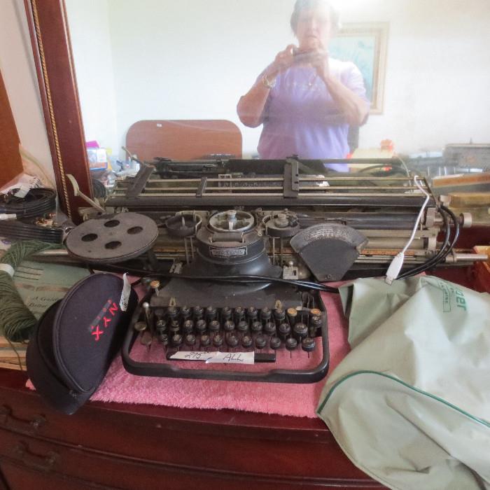 1920's veritype and all the equipment to go with it