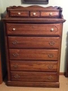 Chest of Drawers 38" W x 55" H x 17" D
