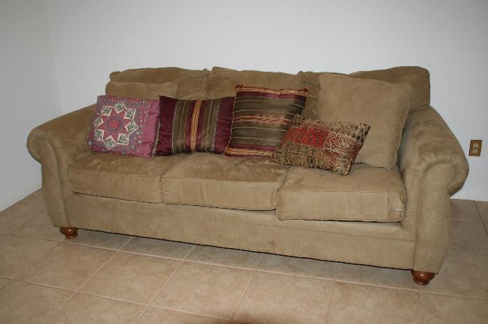 Couch with Pillows