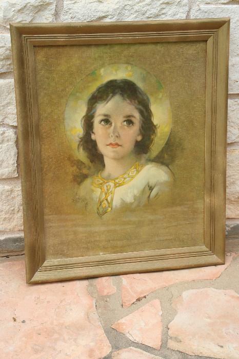 16 X 20 Pic of Child by Florence Krodep