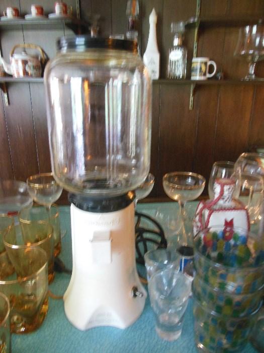 Vintage Late 1930's Kitchen Aid Electric Coffee Grinder Model A-9