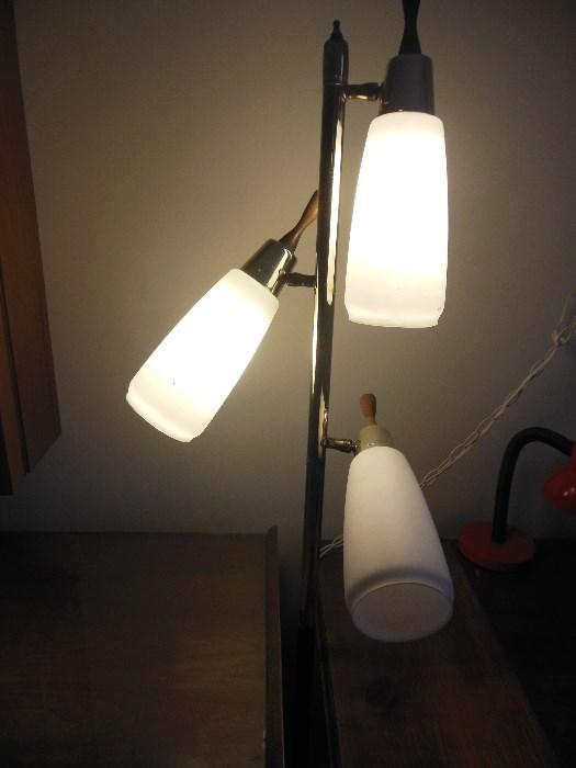 Mid Century Pole Lamp