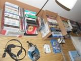 CD's, VCR Tape Movies, DVD's