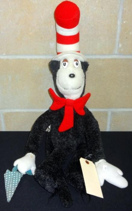 1983 Coleco Cat in the Hat Stuffed Toy