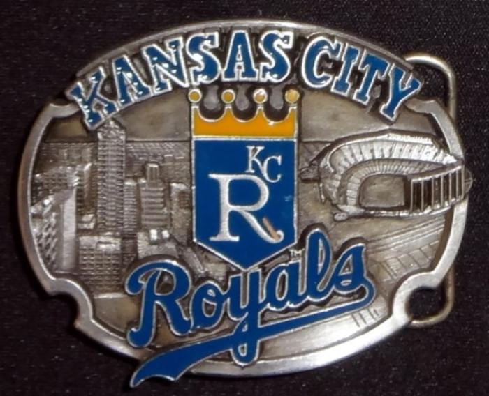Limited Edition Kansas City Royals Belt Buckles