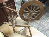 antique spinning wheel