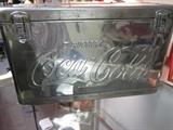 rare vintage Stainless Coca- Cola cooler