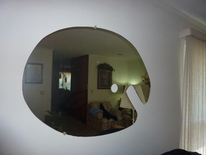 artist pallet mirror