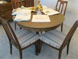 Dining room table with 4 chairs