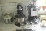 Zojirushi rice cooker, Kitchenaid mixer, Classic Gaggia espresso machine