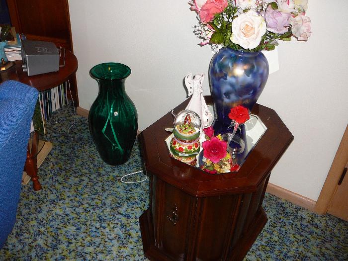Blenko floor vase