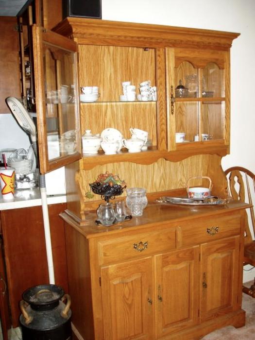 China hutch matches the other pieces.
