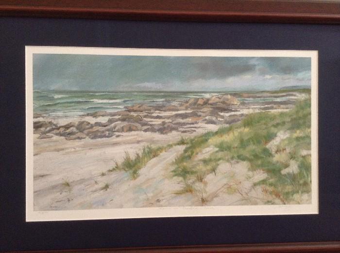 Gordon Menzies artwork Scotland, artist signed professionally framed
