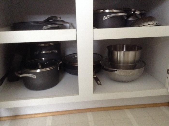 Calphalon pots and pans