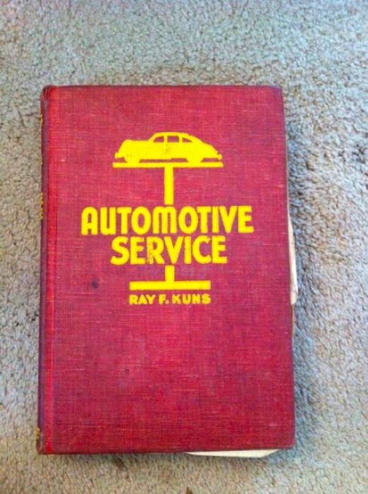 Vintage Automotive Service book 1 & 2, Ray Kuns