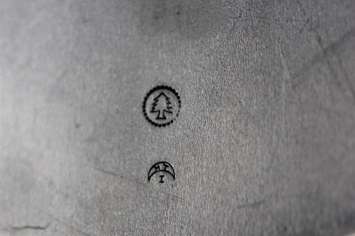 Mark on sterling silver tray - late 1940s,