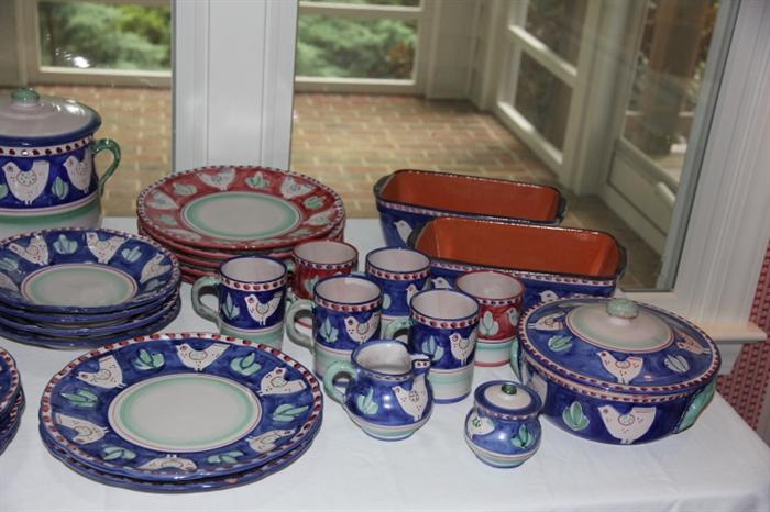 Vietri dishes