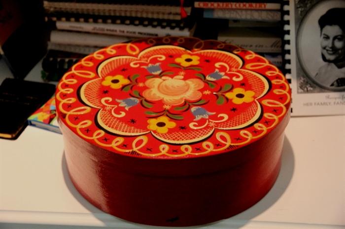 Austrian painted box