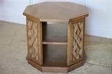 1960s octagonal occasional table