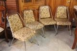 Retro vintage 1960s kitchen chairs