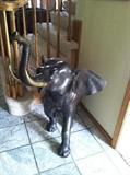 Large selection of elephant figures