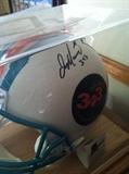 Dan Marino autographed helmet with certificate of authencity
