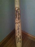 Sweeny autographed bat