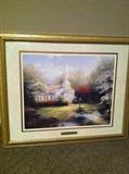 Framed artwork