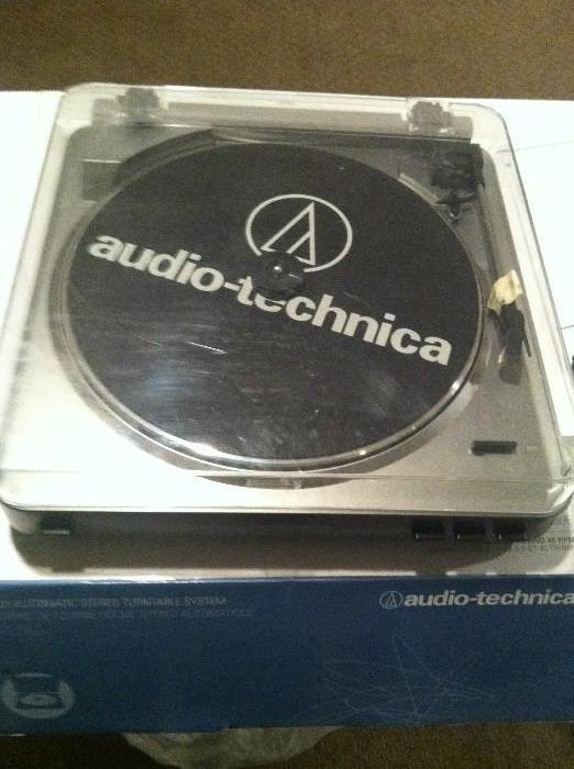 audio-technica fully automatic stereo turntable system
