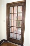 exterior door original to house from 1920's