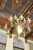 Original chandelier from the 1920's set of two