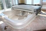 hot tub, two person Jacuzzi with cover