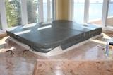 hot tub, two person Jacuzzi with cover