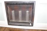 furnace radiator with grates