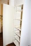 kitchen pantry with pull out shelves 
