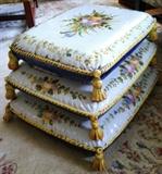Italian Faience pillows
