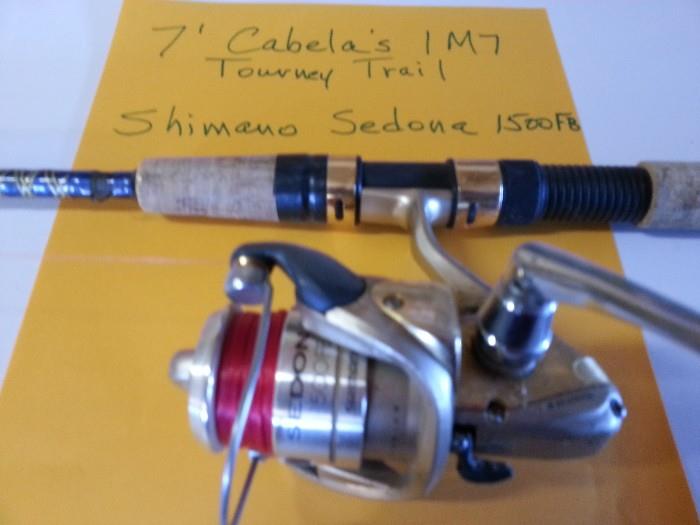 HUGE ASSORTMENT OF SPINNING RODS AND REELS