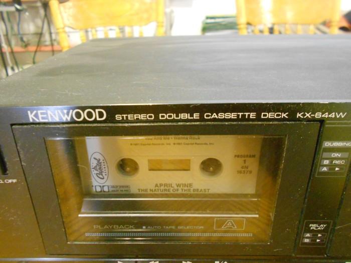 kenwood cassette deck