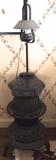 Unique Iron Stove Floor Lamps