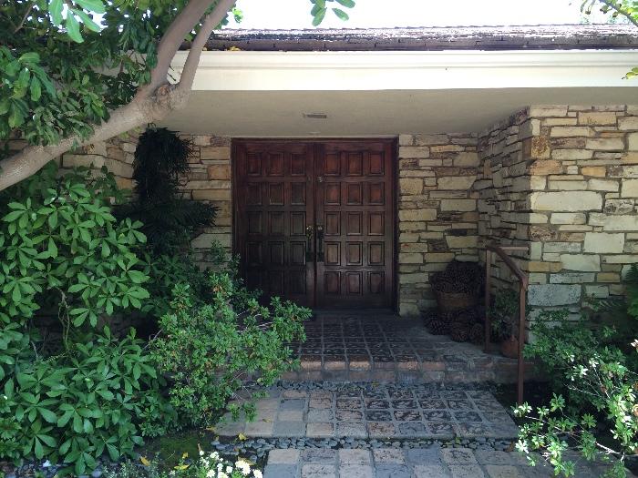 Doorway to The Upper Palisades Riviera 