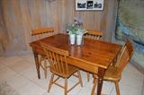 Antique farm Table and Chairs