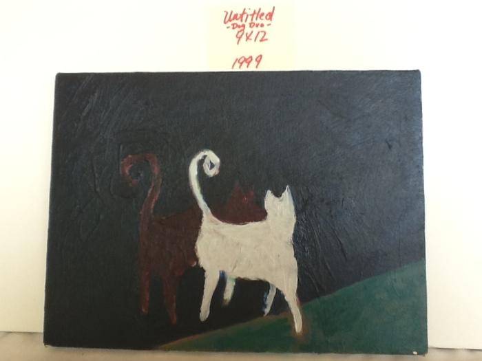#24 - Untitled "Dog Dro"  1999  9x12