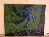#37 - "Blue Spin"   2001   22x28