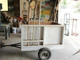 Yard Cart...hitch to back of your mower for around the yard work.