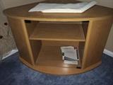 Corner tv stand.