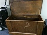 Antique trunk.