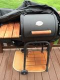 Charcoal grill.