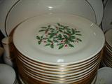 Lenox dish set.