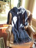 sweater coat in gray medium