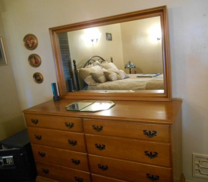 Solid Maple bedroom furniture set